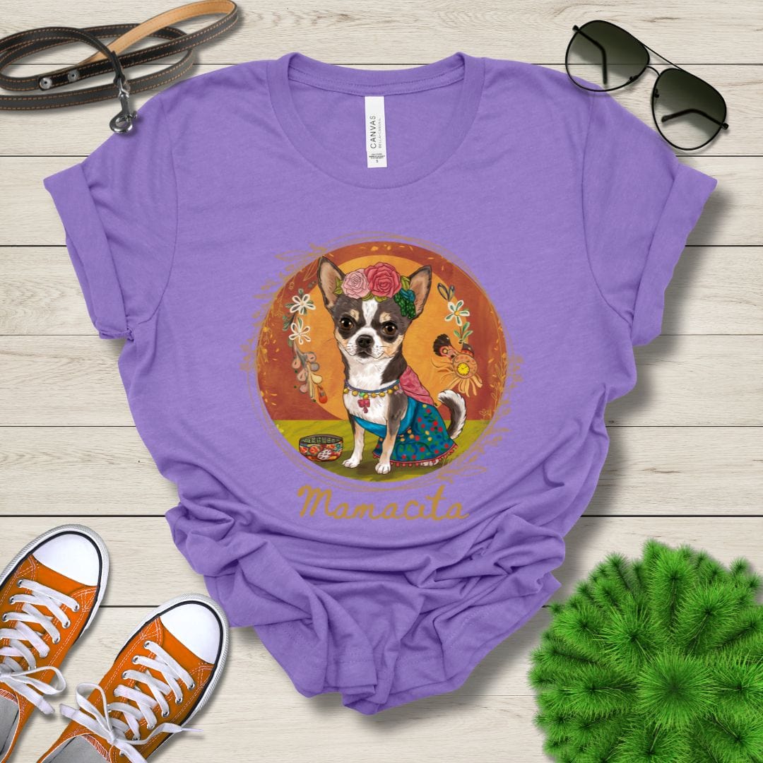 T-Shirt Heather Team Purple / S Mamacita Sofia Chihuahua Design Premium Unisex Tee --reallyintothat